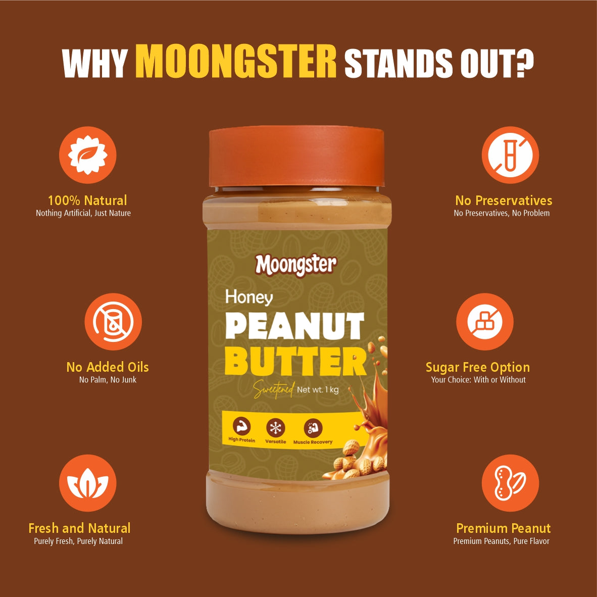 honey peanut butter 1kg
