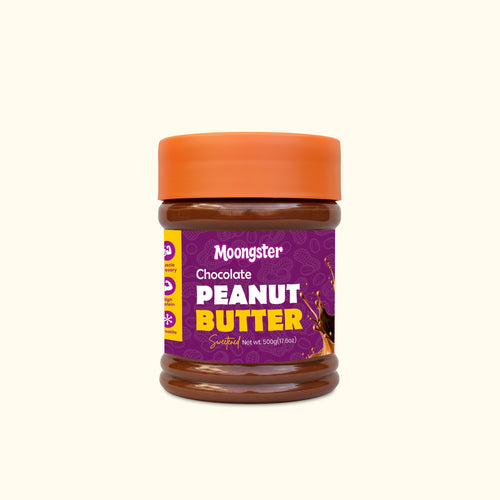 Moongster Natural Chocolate Peanut Butter - 500g