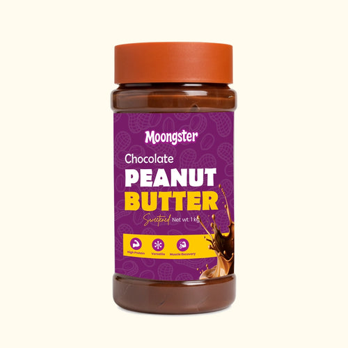 Moongster Natural Chocolate Peanut Butter - 1Kg