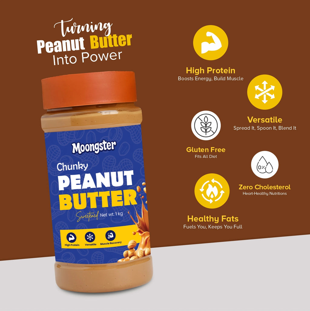 organic chunky peanut butter 1kg