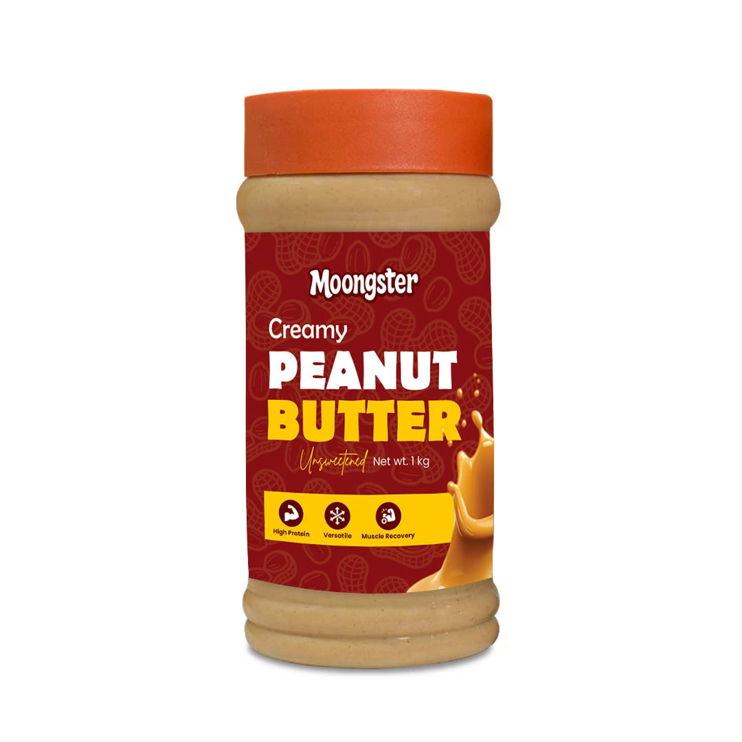 moongster organic peanut butter creamy peanut butter 1kg peanut butter