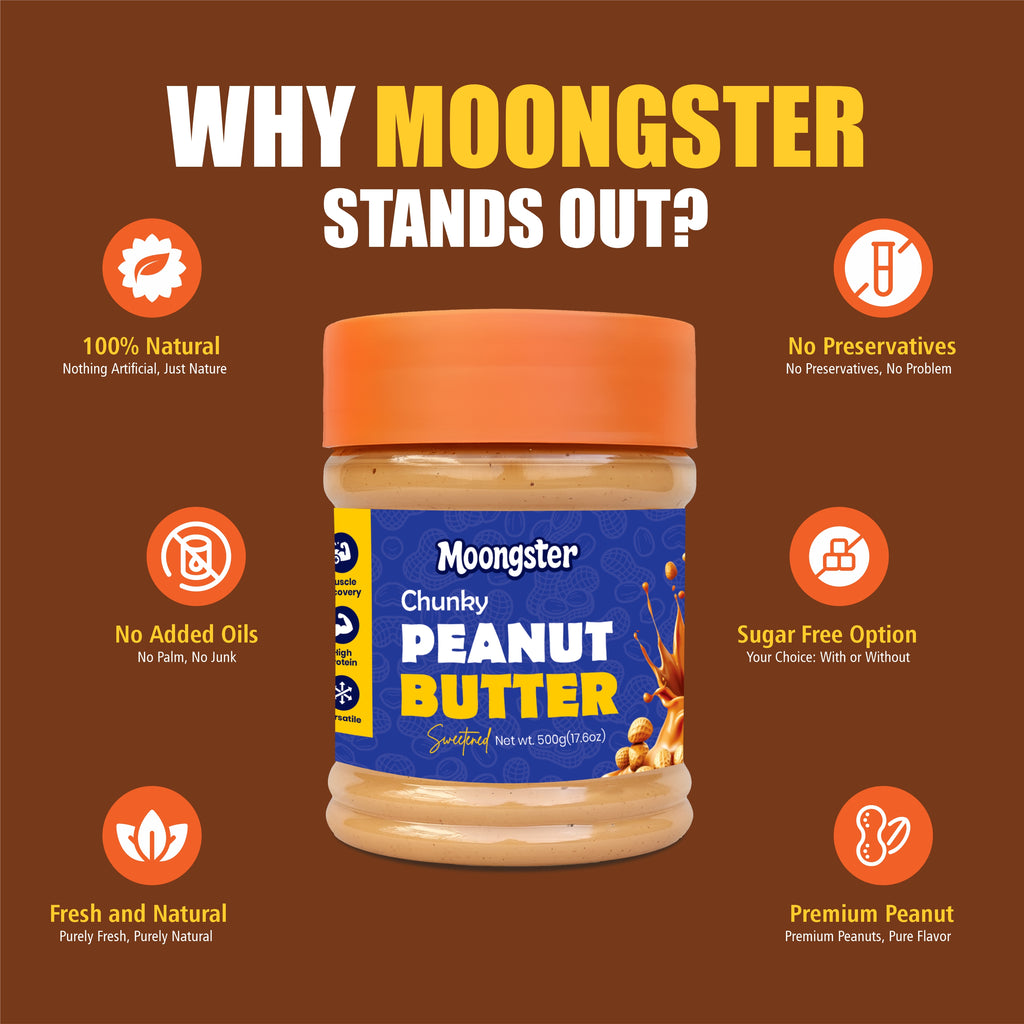 Chunky peanut butter